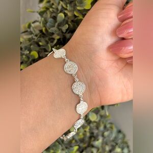 925 Sterling Silver Saint Benedict Bracelet✨Pulso San Benito Plata 925